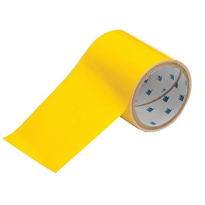 FLOOR MARKING TAPE - 4INYELLOW TOUGHSTRI